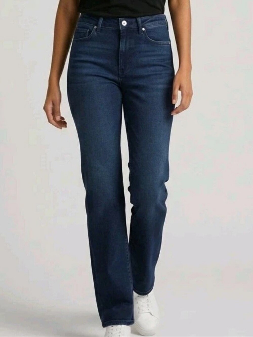 NWT Zara Jeans Womens 2(29x33.5) Dark Sunset Blue The Heritage Straight Slim Fit